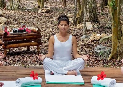 Yoga anti-stress à Cuba