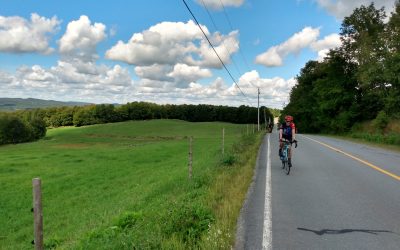 Cyclotourisme à Bromont