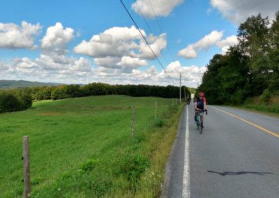 Cyclotourisme à Bromont