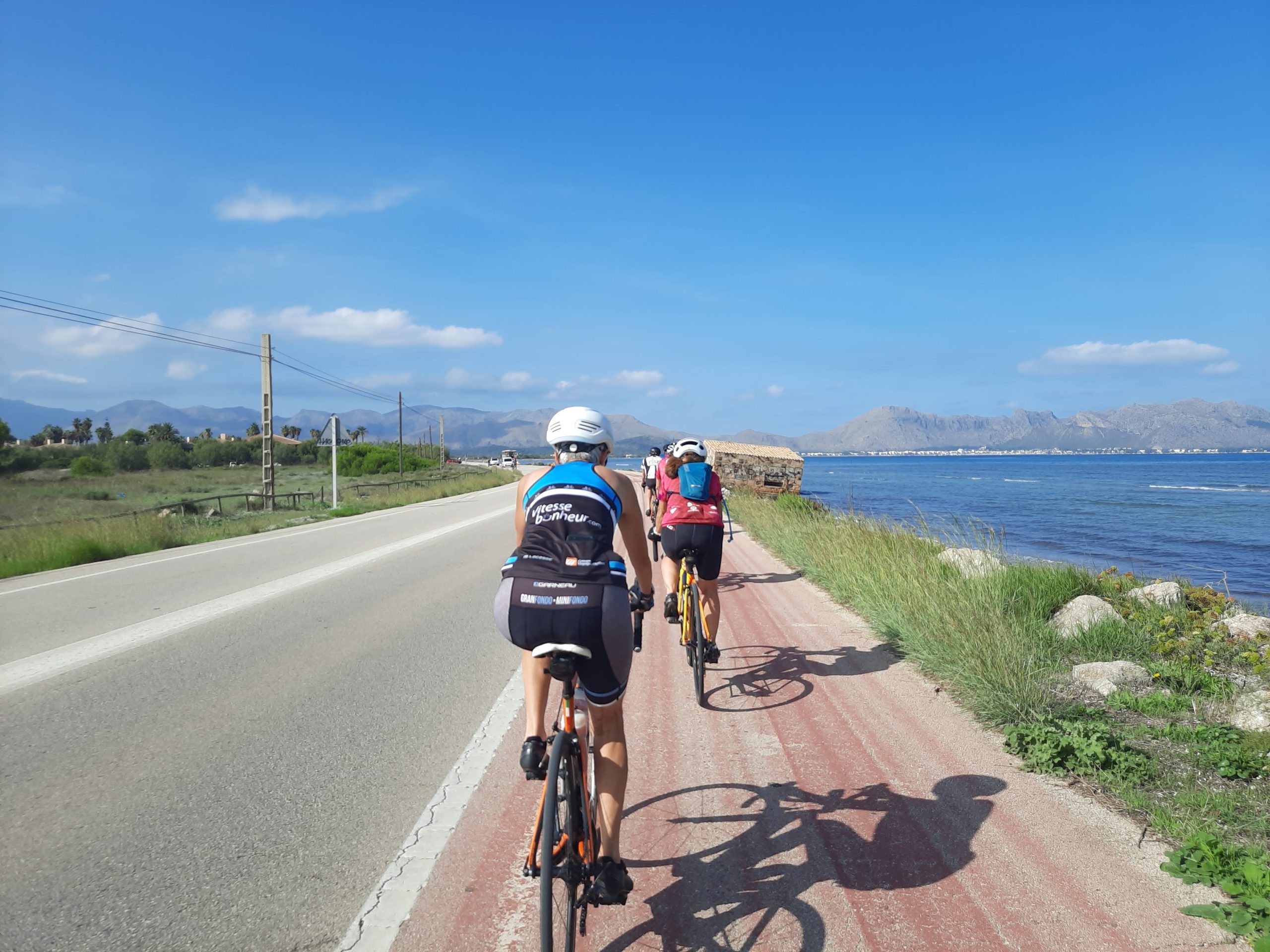 voyage à vélo alcudia Majorque